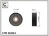 CAFFARO 500085 Tensioner Pulley, v-ribbed belt